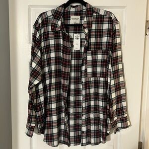 XL, Abercrombie & Fitch soft flannel